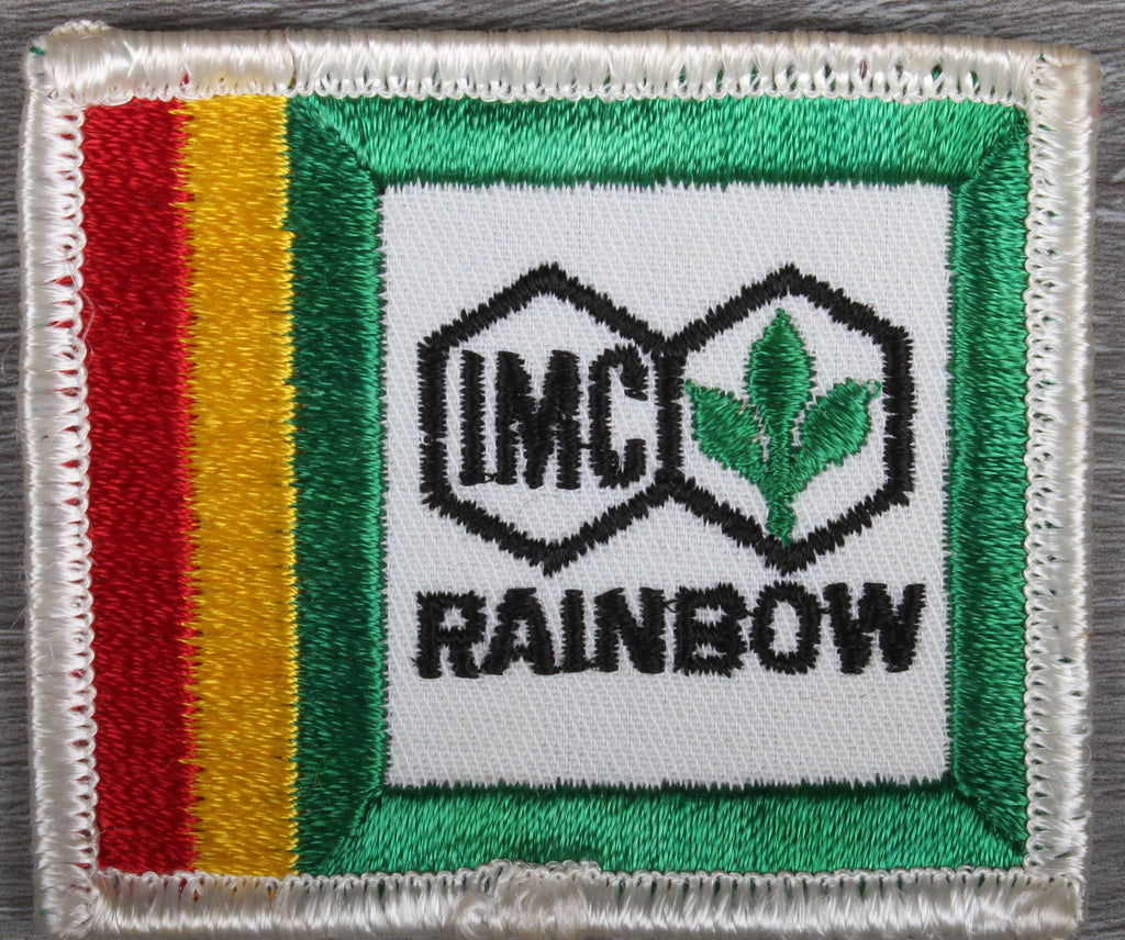 Vintage IMC Rainbow Fertilizers Patch