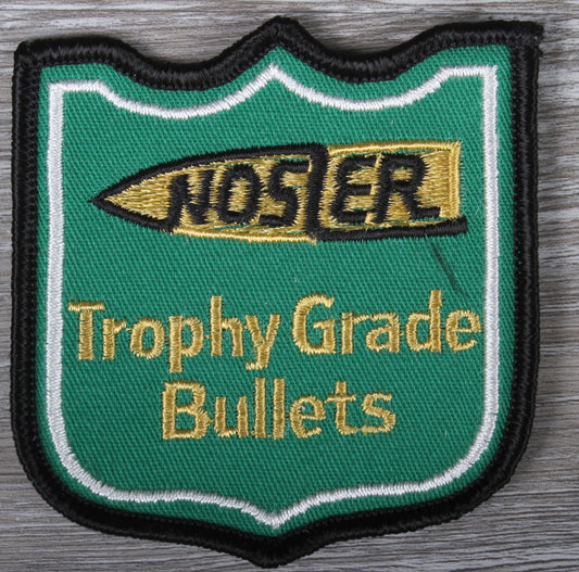 Vintage Nosler Trophy Grade Bullets Patch