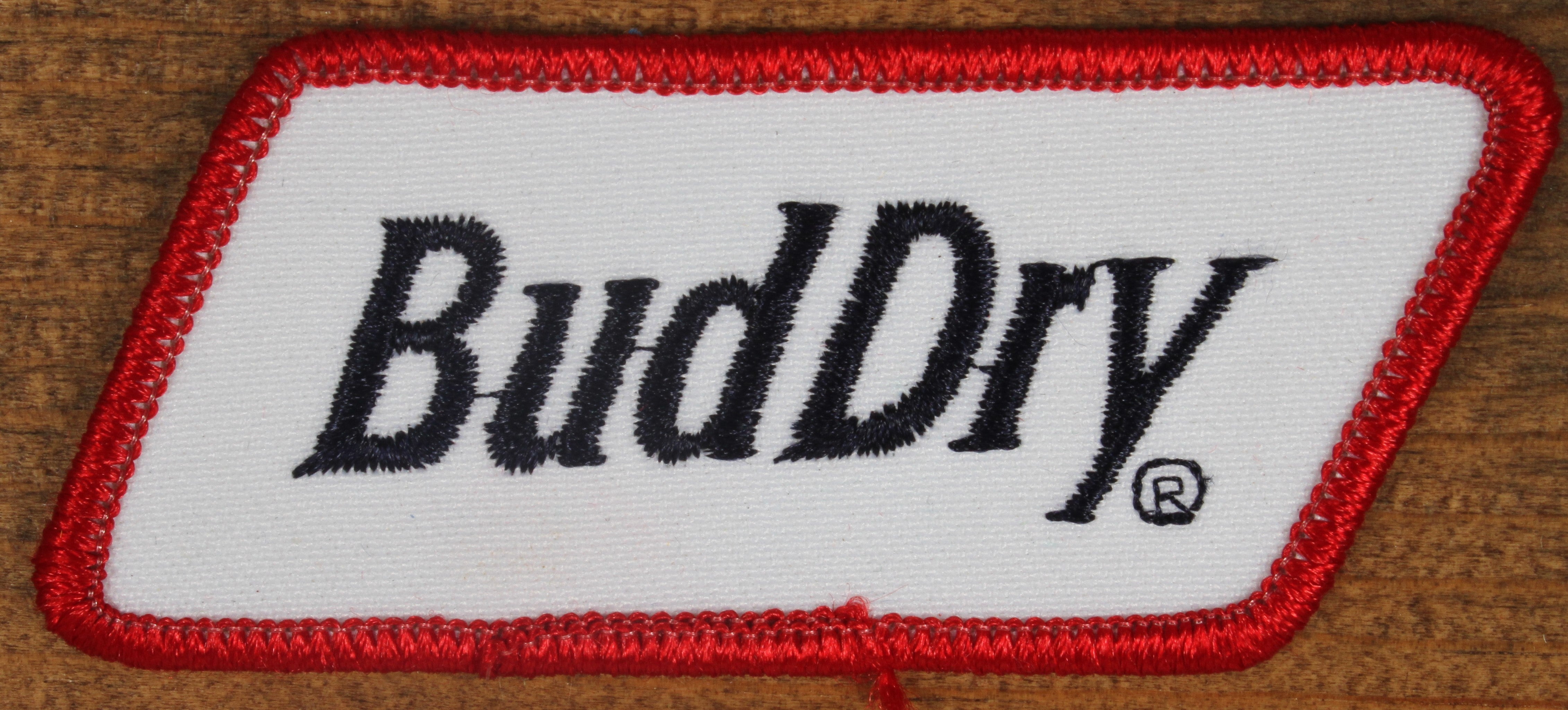 Vintage Bud Dry Beer Patch