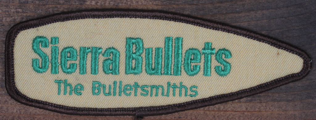 Vintage Sierra Bullets Patch