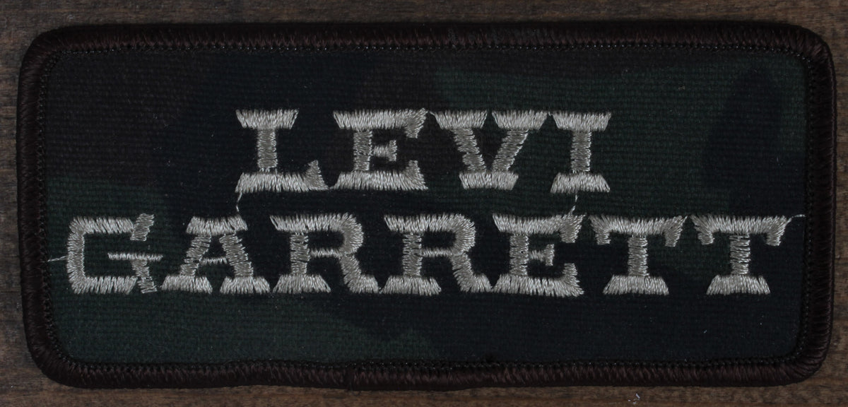 Vintage Levi Garrett Patch Camo