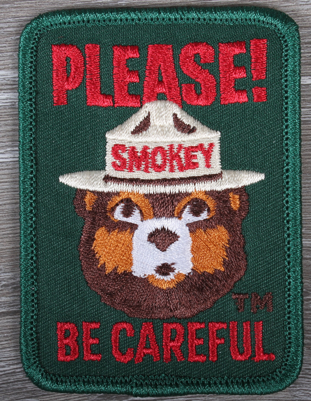 Vintage Smokey The Bear Patch