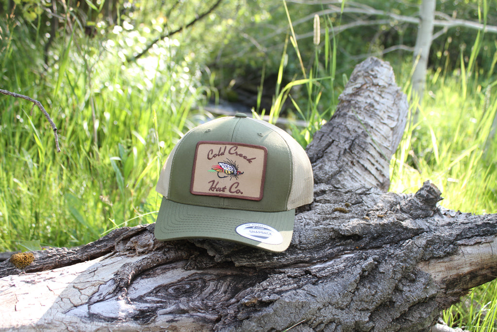 Cold Creek Hat Co. Fly Fishing Green