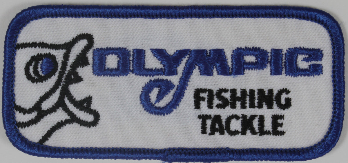 Vintage Olympic Fishing Tackle Patch