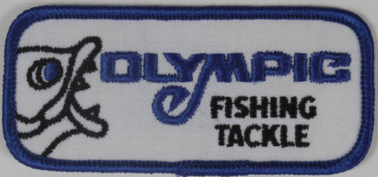 Vintage Olympic Fishing Tackle Patch