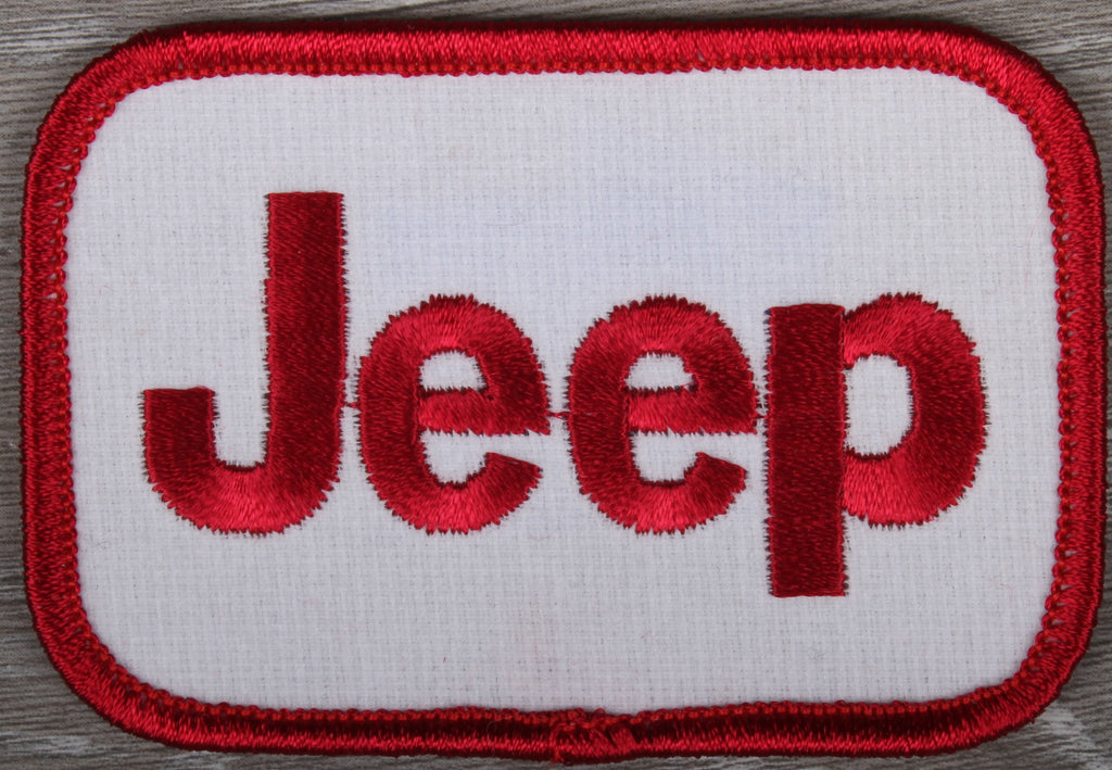 Vintage Jeep Logo Patch