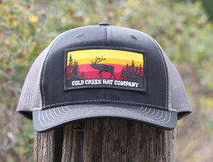 Cold Creek Sunset Elk – COLD CREEK HAT CO.