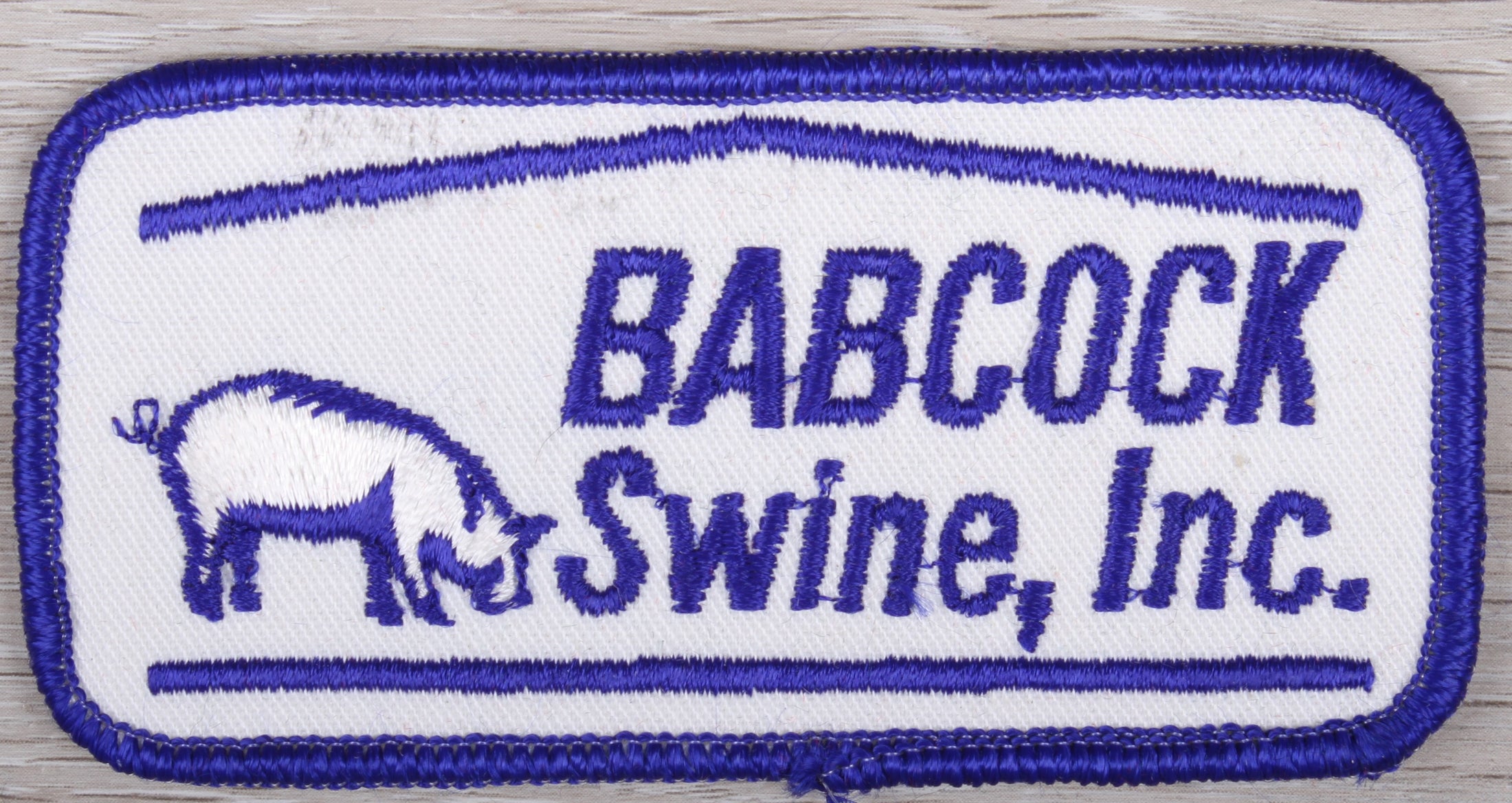 Vintage Babcock Swine, Inc. Patch