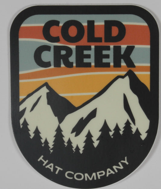 Cold Creek Hat Co. Sticker
