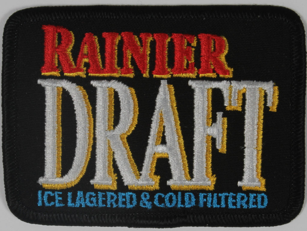 Vintage Rainier Draft Beer Patch