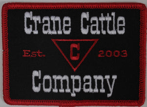 Crane Cattle Company Original Patch