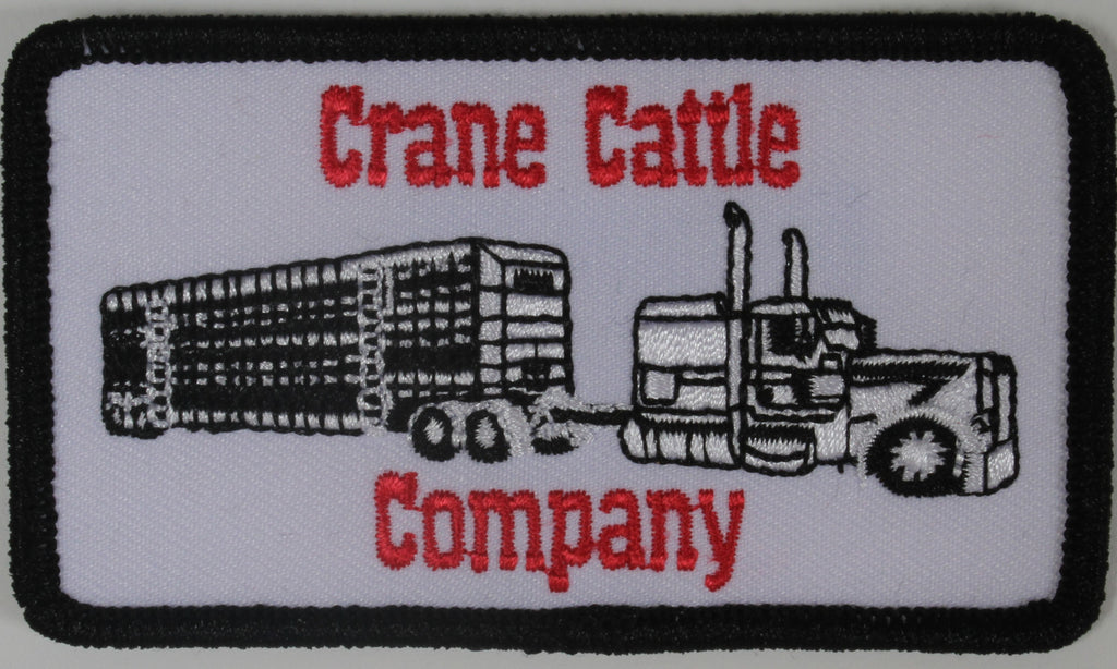Crane Cattle Company Bull Wagon Patch