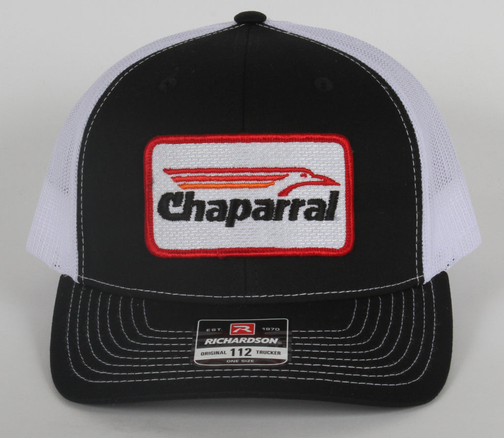 Vintage Chaparral patch on Richardson 112 trucker hat