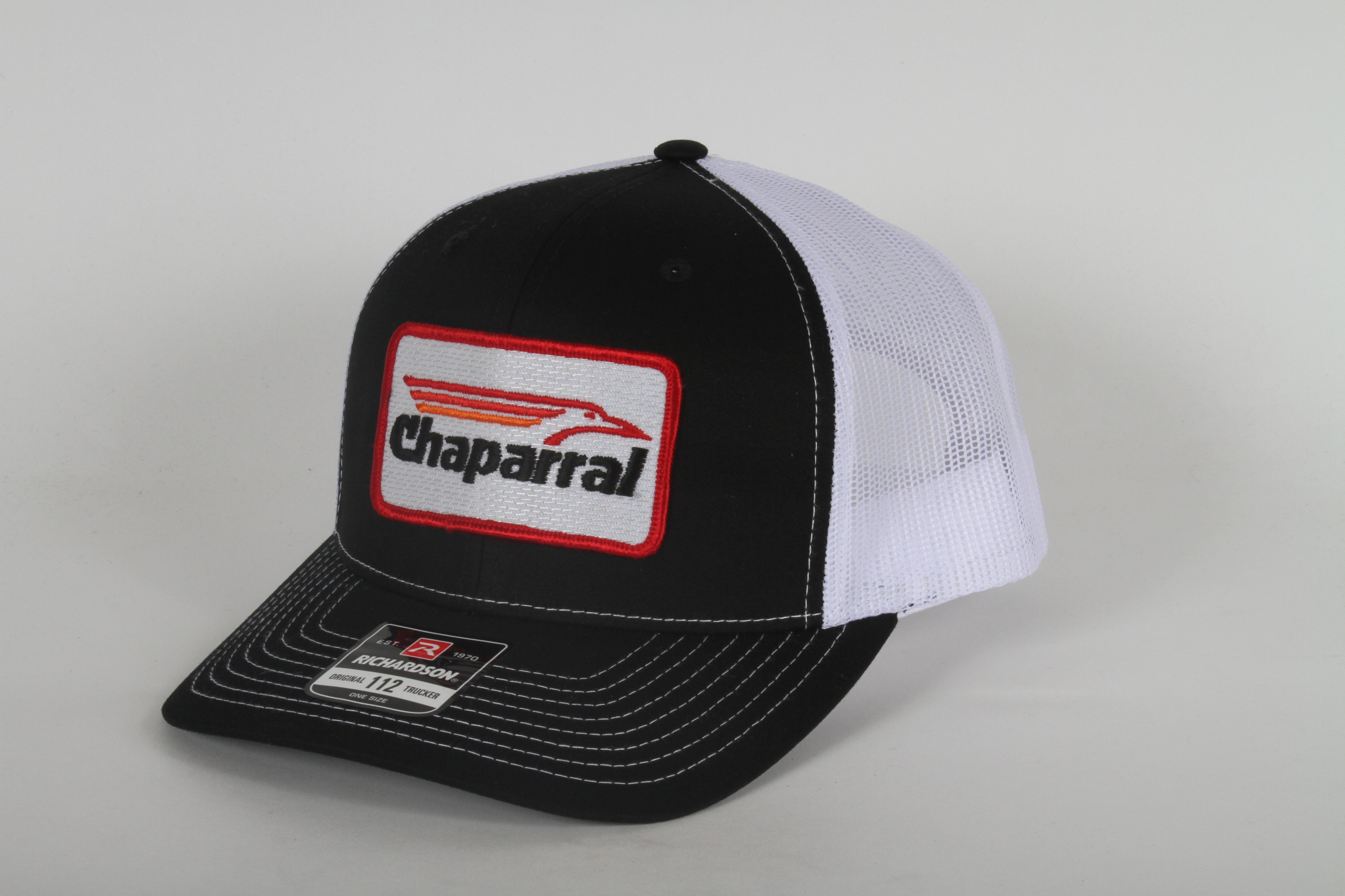 Vintage Chaparral patch on Richardson 112 trucker hat