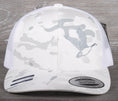 Load image into Gallery viewer, Flying Canadian Goose on a Yupoong 6606 MC Trucker
