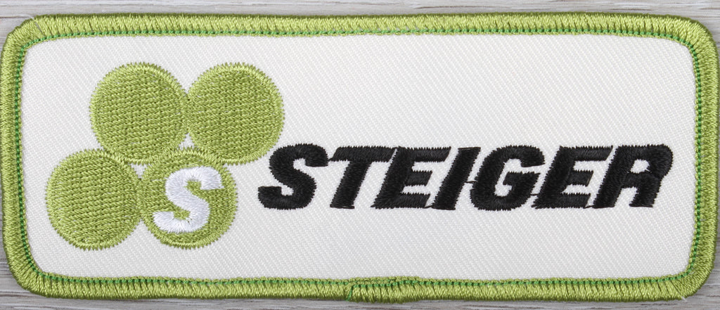 Steiger Tractors Patch - Green