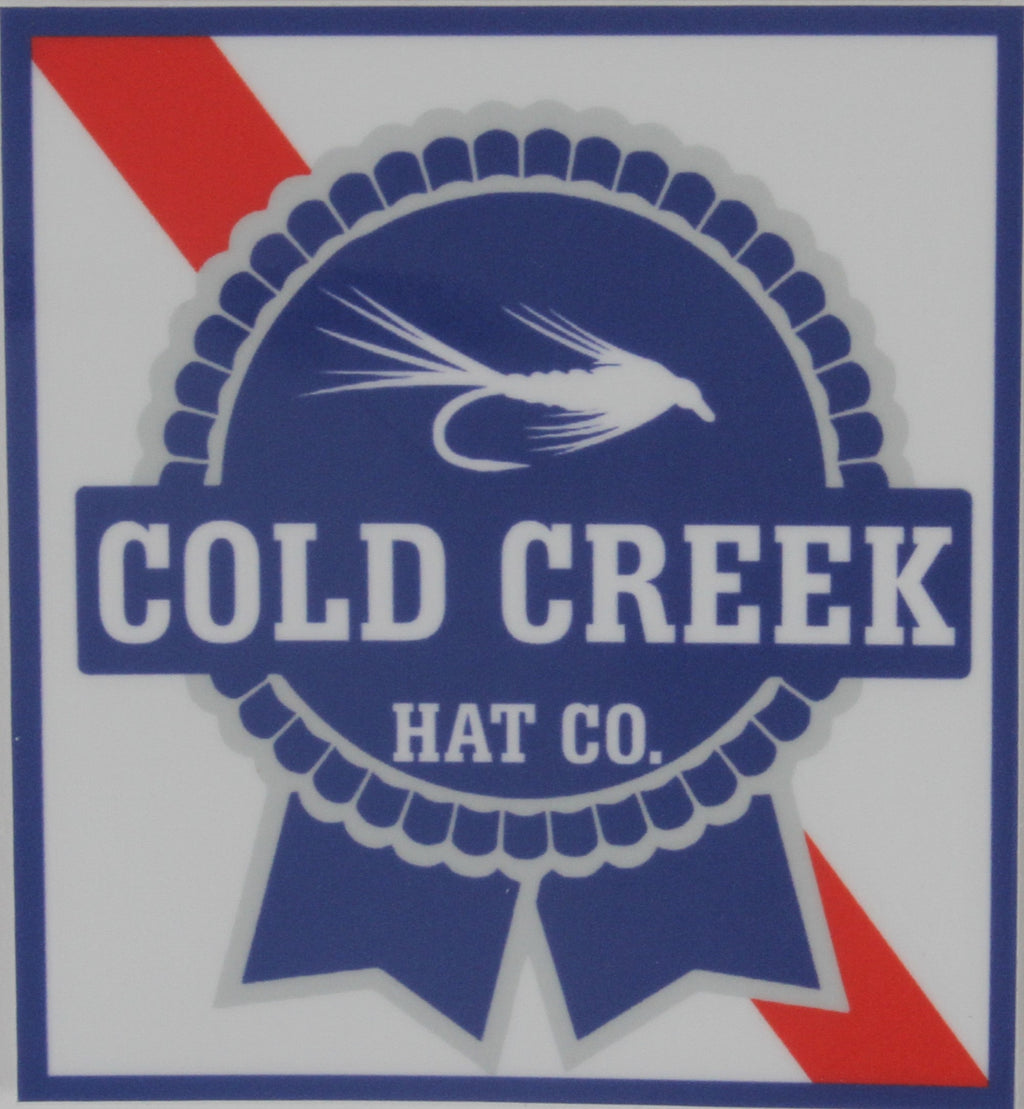 Cold Creek Prime Fishing Fly Sticker