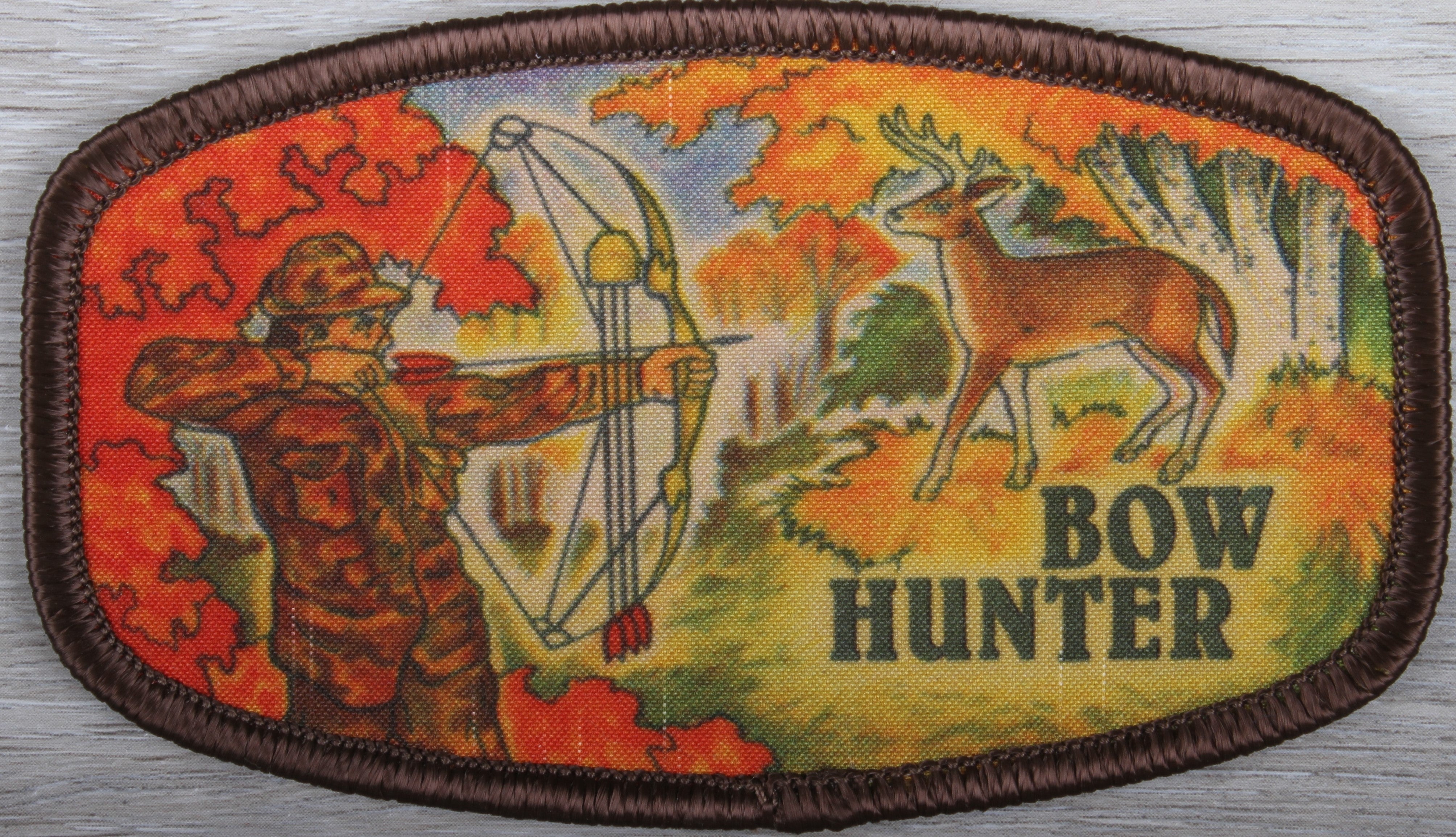 Vintage Bow Hunter Patch