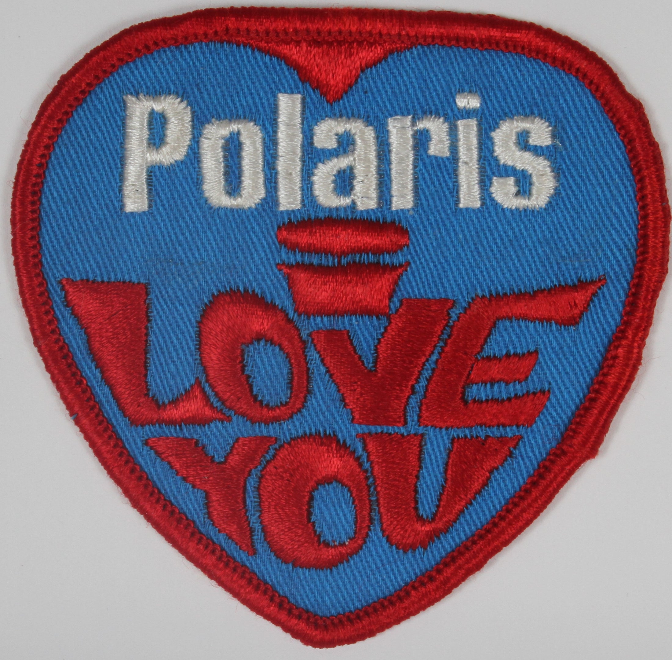 Vintage Polaris I Love You Patch