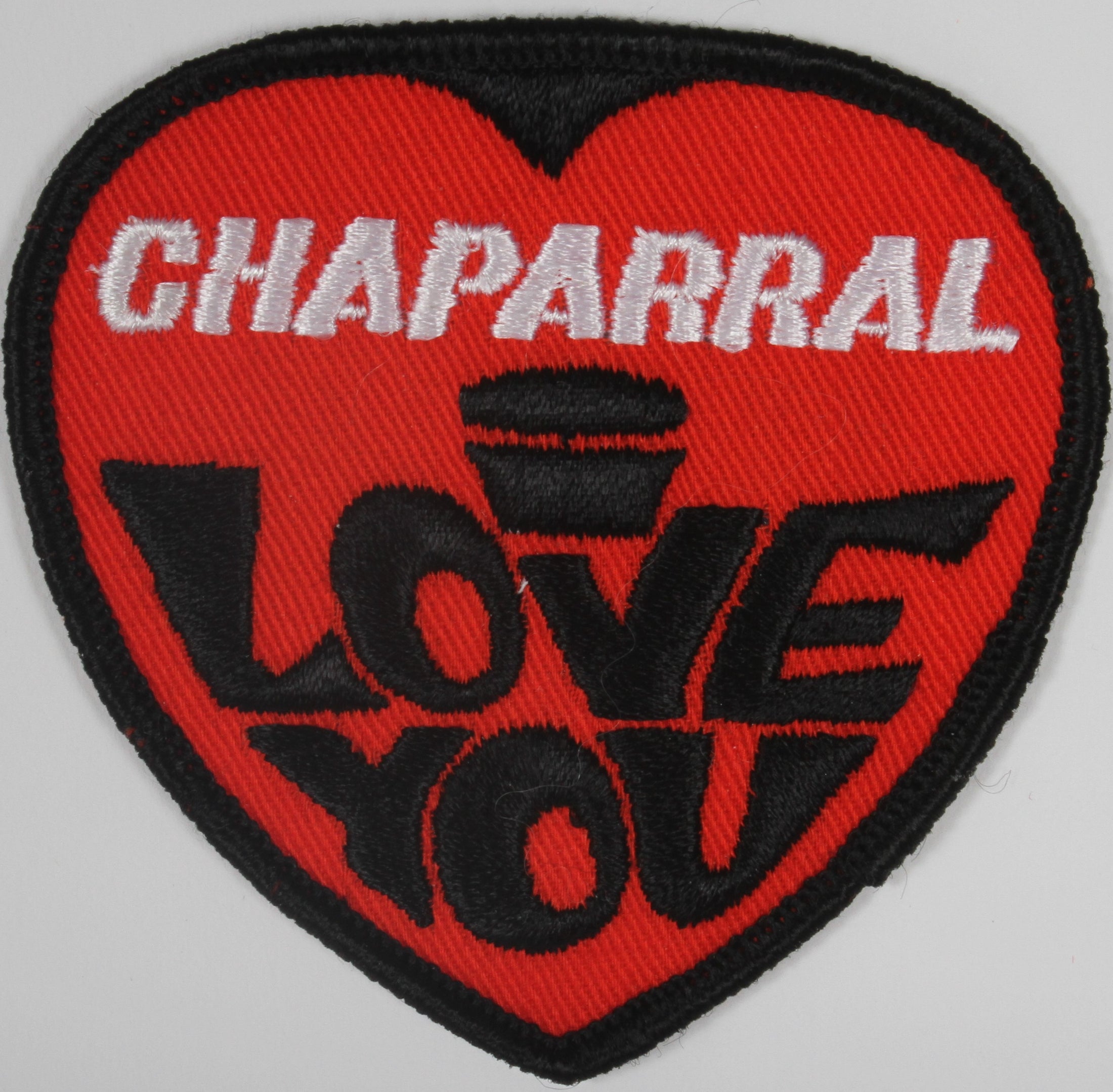 Vintage Chaparral I Love You Patch