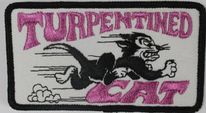 Vintage Turpentined Cat Patch