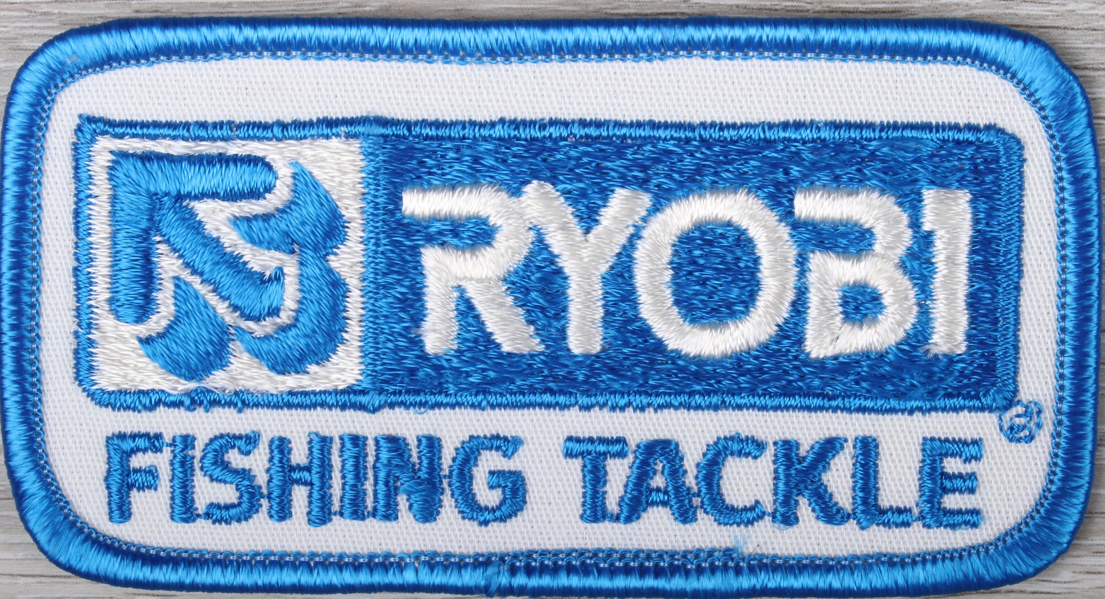 Vintage Ryobi Fishing Tackle Patch