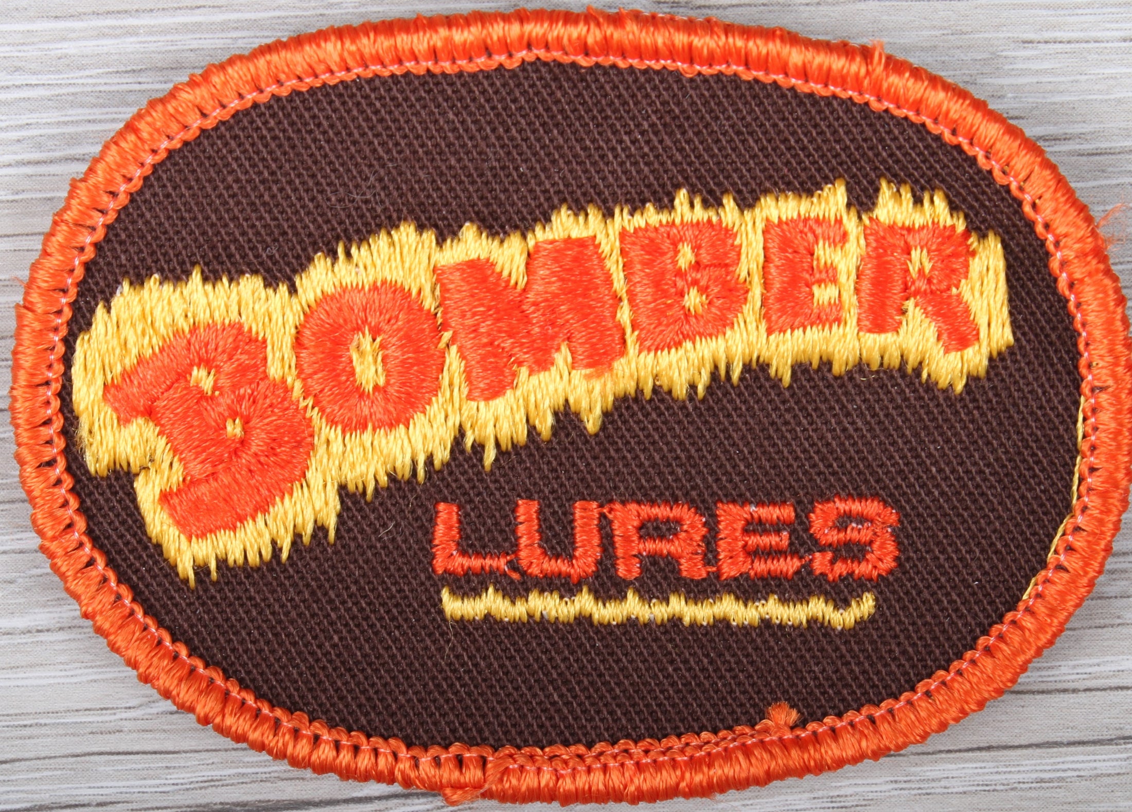 Vintage Bomber Lures Patch