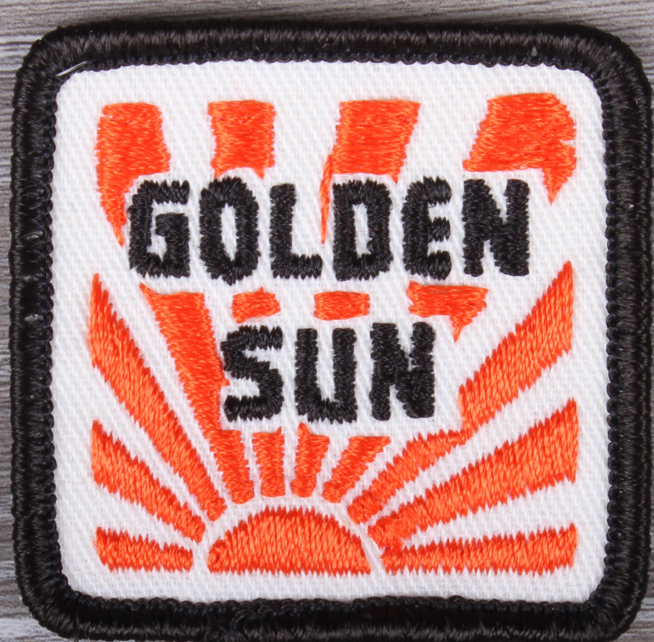 Vintage Golden Sun Feeds Patch