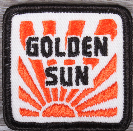 Vintage Golden Sun Feeds Patch