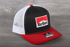 Vintage Marlboro patch on a Richardson 112 trucker hat