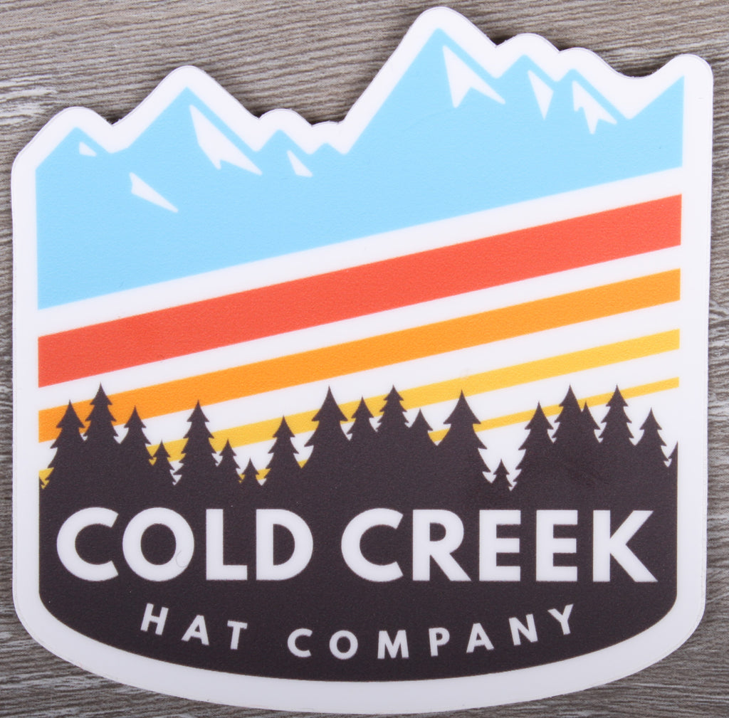 Cold Creek Hat Co. Sticker