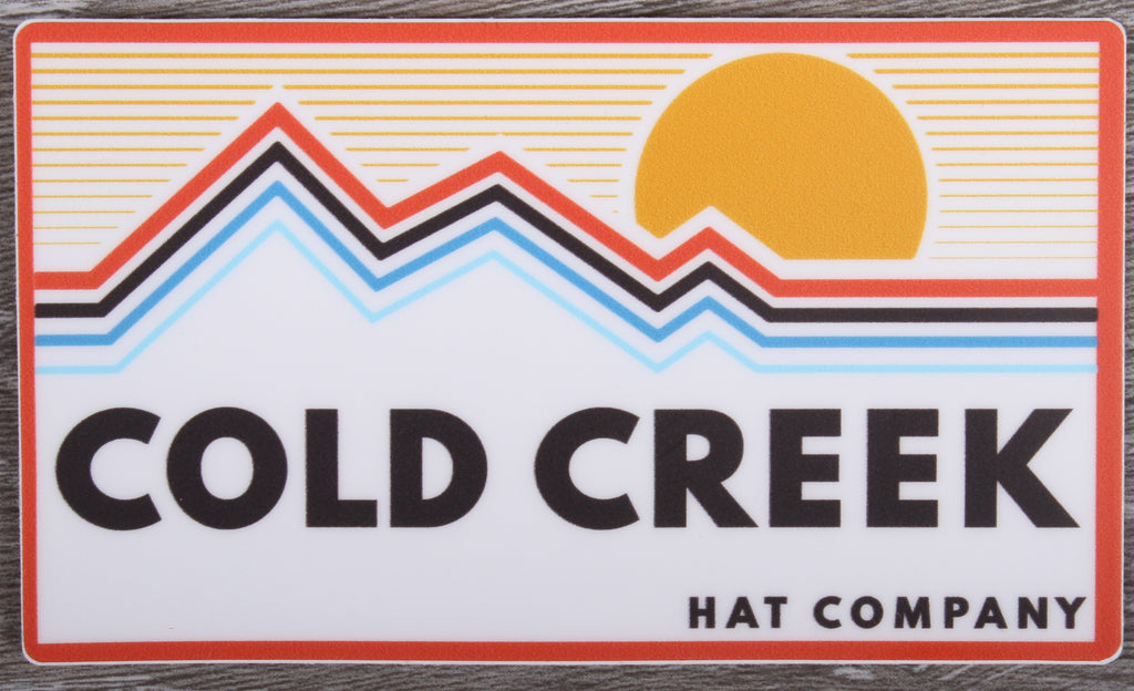 Cold Creek Hat Co. Sticker