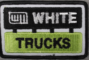 Vintage White Trucks Patch