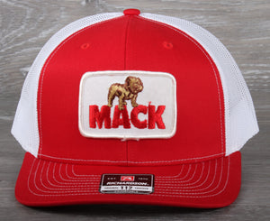 Vintage Mack patch on a Richardson 112 trucker hat