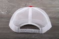 Load image into Gallery viewer, Vintage Mack patch on a Richardson 112 trucker hat

