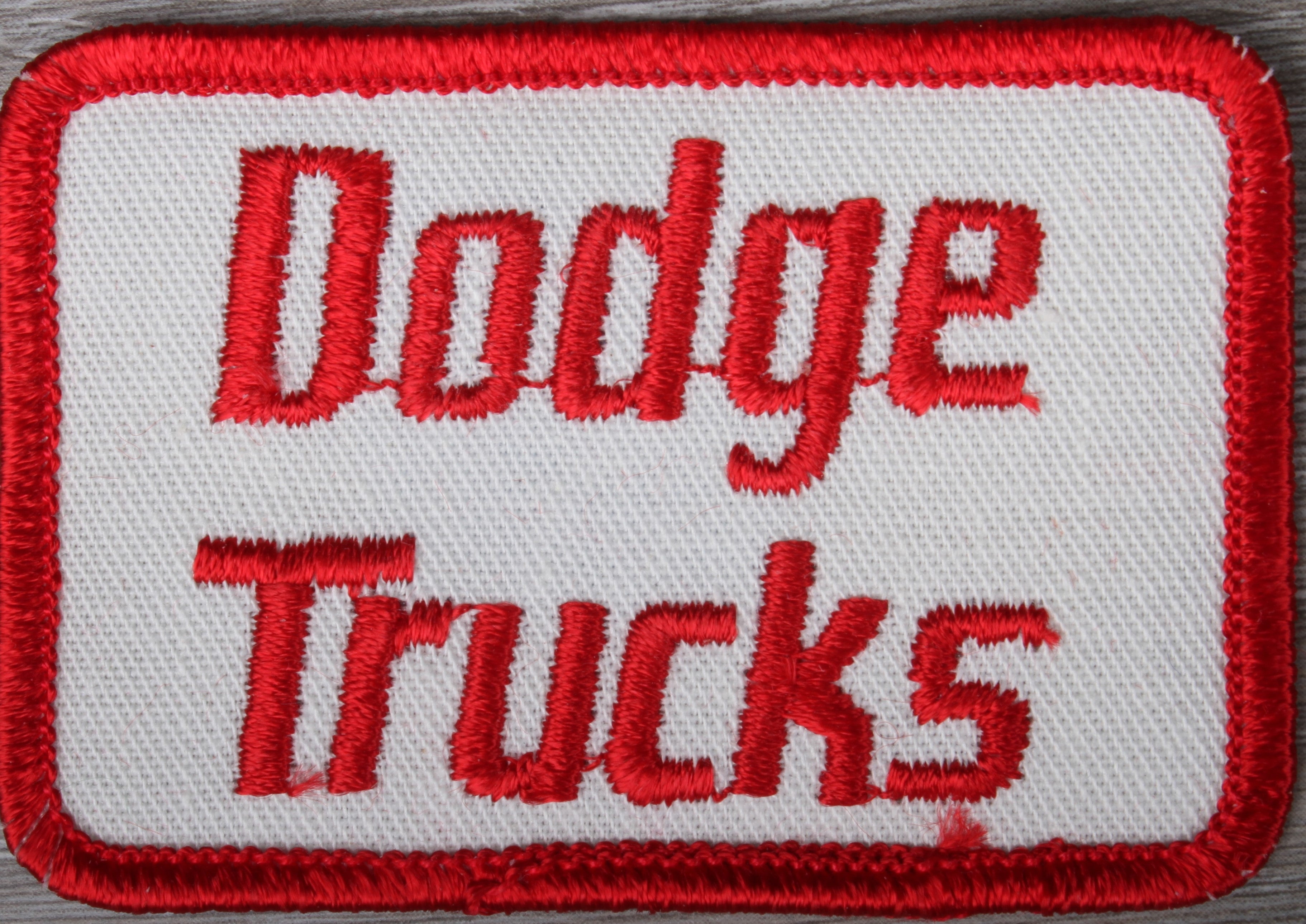 Vintage Dodge Trucks Patch