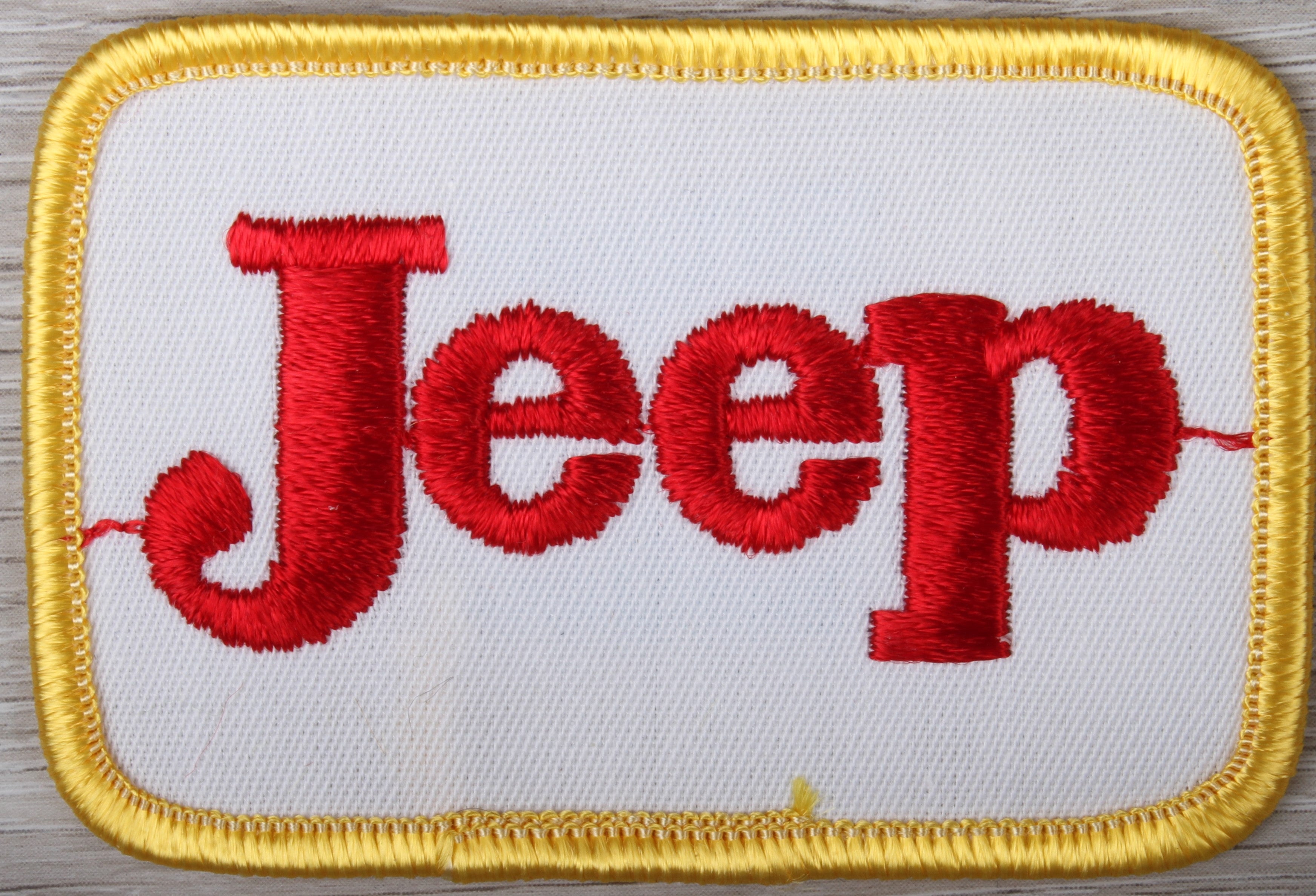 Vintage Jeep Patch