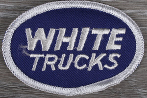 Vintage White Trucks Patch