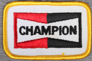 Vintage Champion Sparkplugs Patch