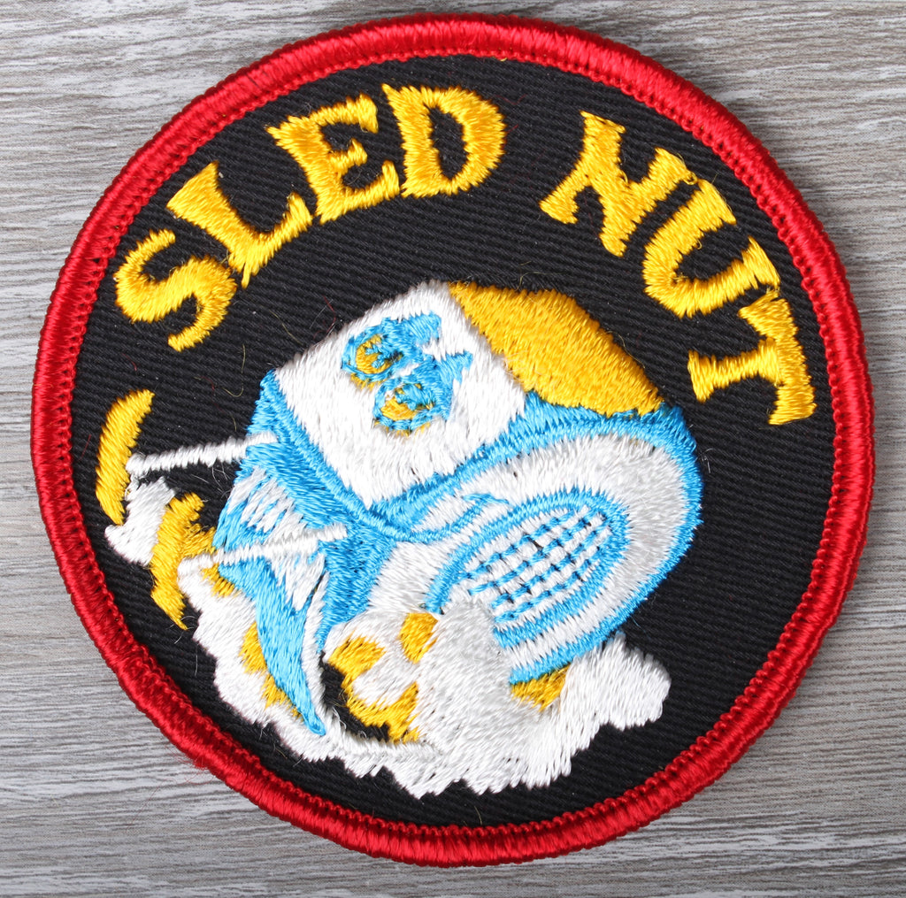 Vintage Sled Nut Patch