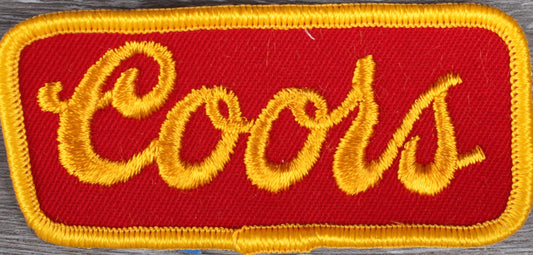 Vintage Coors Beer Patch