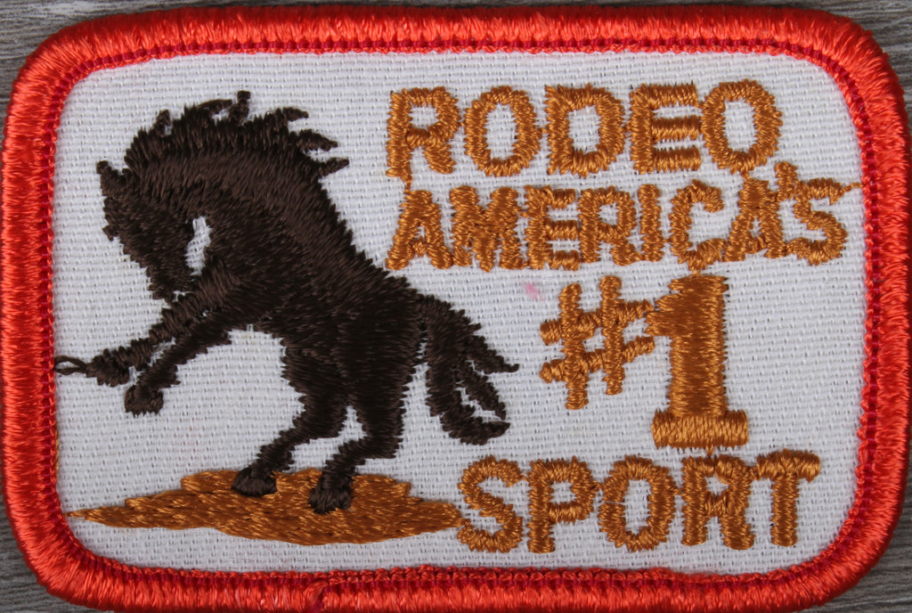 Vintage Rodeo America's #1 Sport Patch