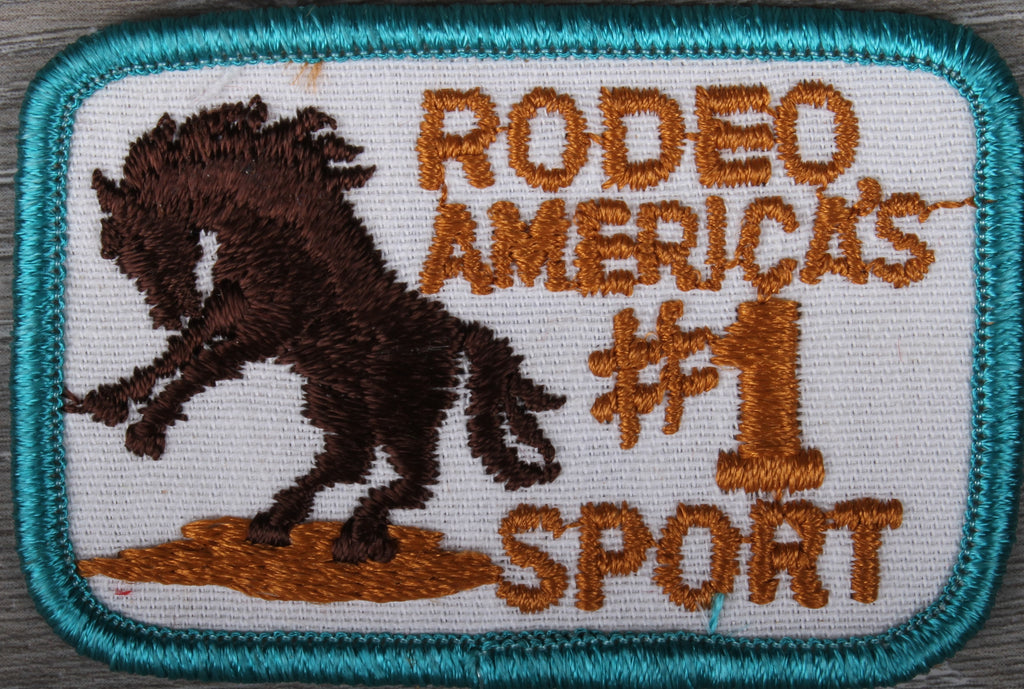 Vintage Rodeo America's #1 Sport Patch