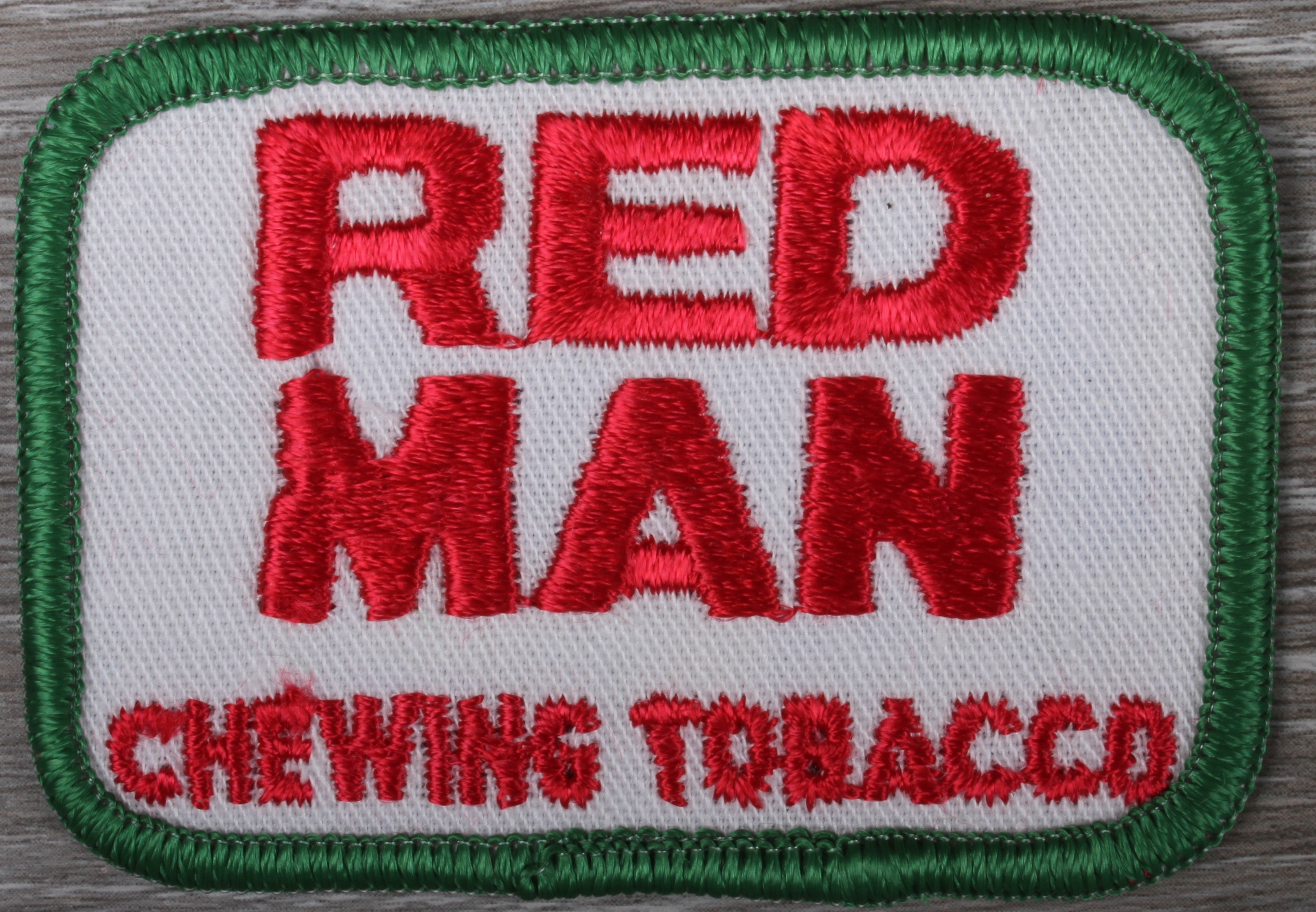 Vintage Red Man Chewing Tobacco Patch