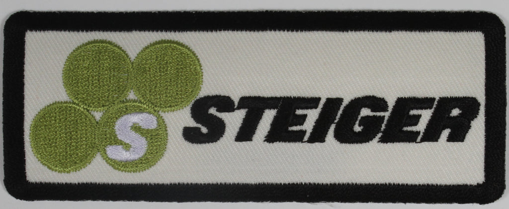 Steiger Tractors Patch - Black