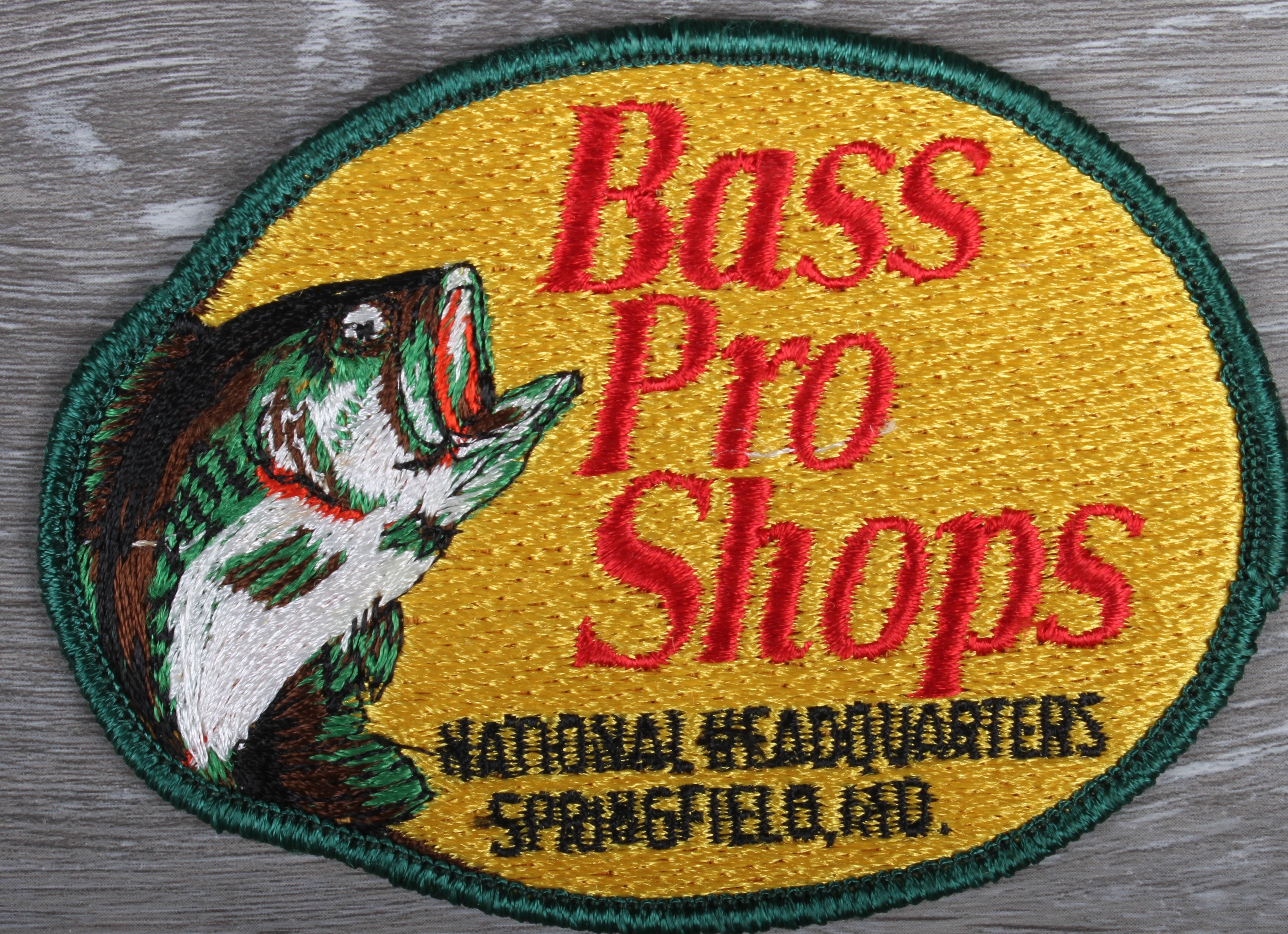 Vintage Bass Pro Shops Patch