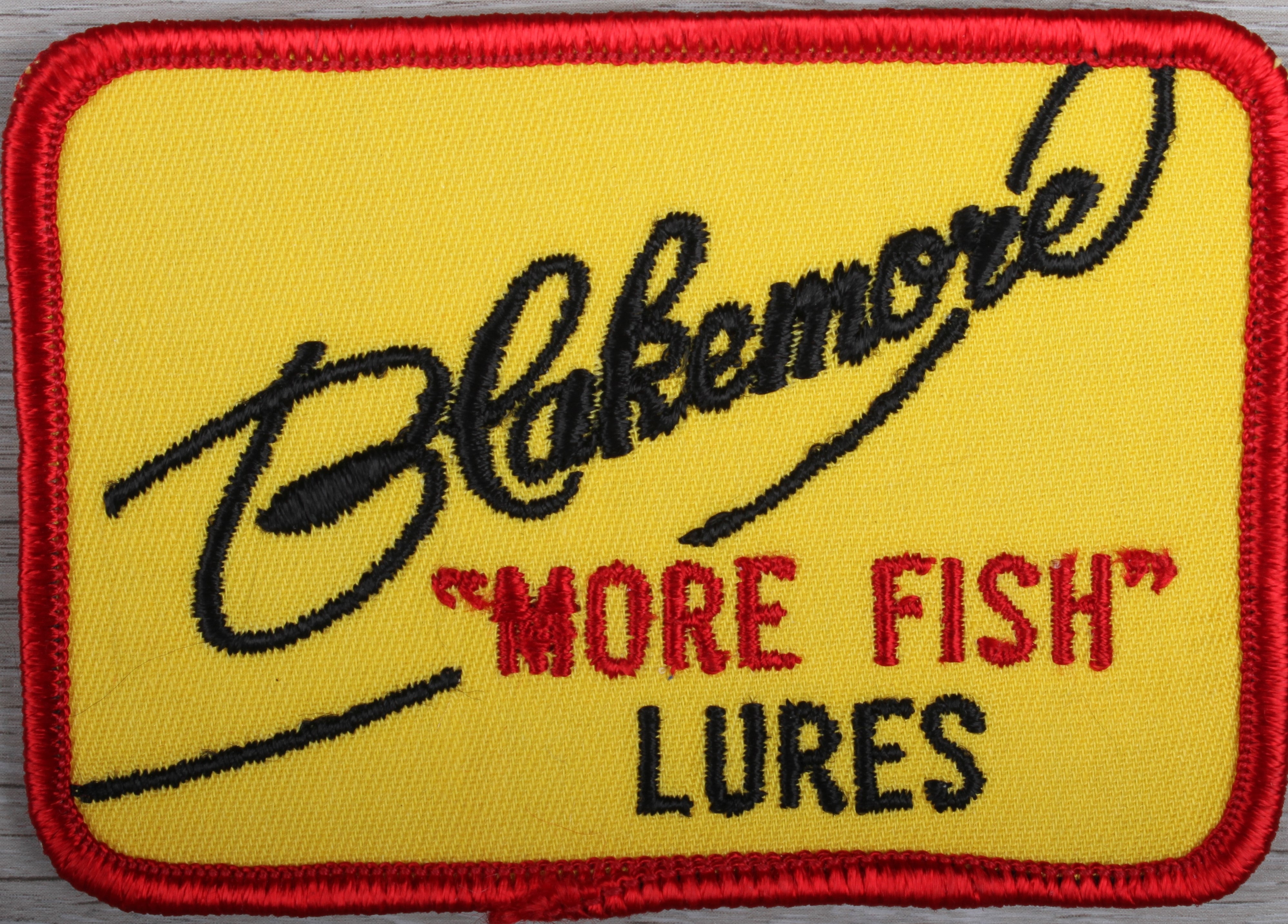 Vintage Blakemore Lures Patch