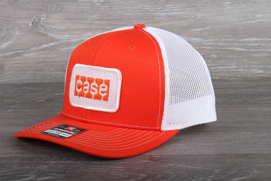 Vintage Case patch on a Richardson 112 trucker hat