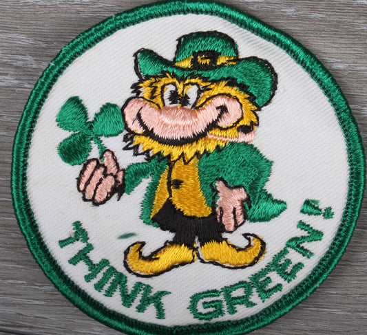 Vintage Think Green Patch