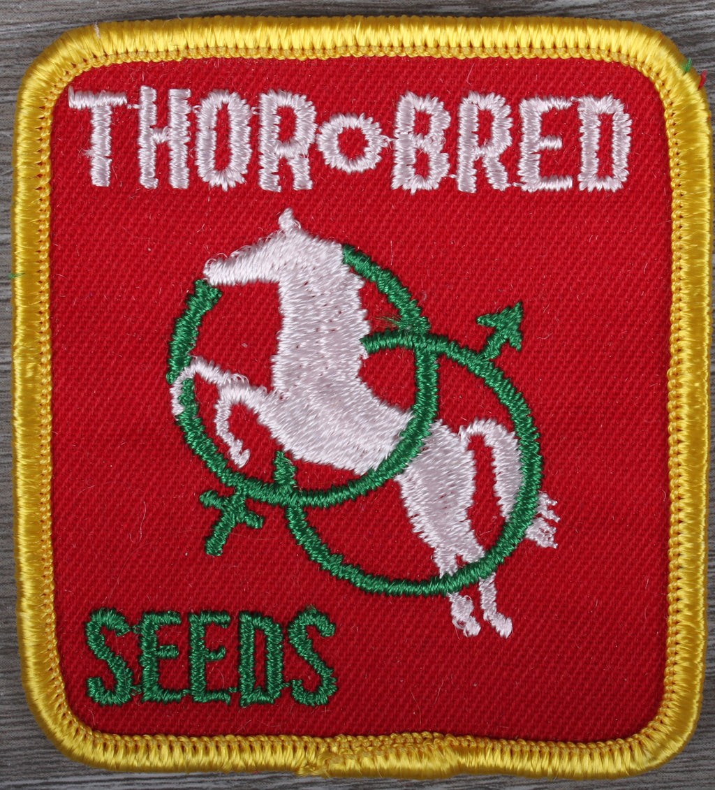 Vintage Thorobred Seeds Patch